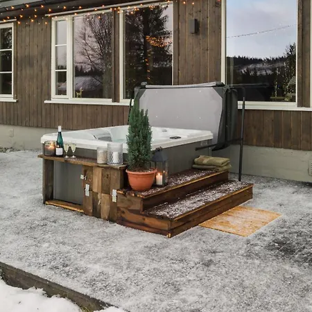 Solglimt, Mountain In Golsfjellet With Jacuzzi بيت للعطل غول