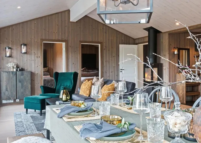 Solglimt, Mountain In Golsfjellet With Jacuzzi *