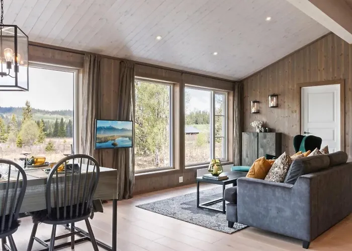 Solglimt, Mountain In Golsfjellet With Jacuzzi * Gol